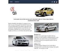Tablet Screenshot of billbradycars.com
